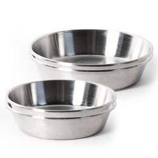 The Nine 304不鏽鋼盤 4號 + 6號套裝, 銀色, 2套