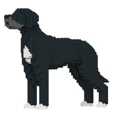 JEKCA 大丹犬狗狗積木 S, 黑色