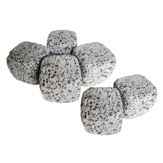 帶塊玄武岩沙丘內部磚, 玄武岩, 6個