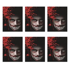 萬聖節紋身裝扮, 6個, 大嘴巴小丑