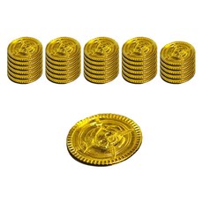 海盜金幣模型硬幣 20入組, 2套, 金色