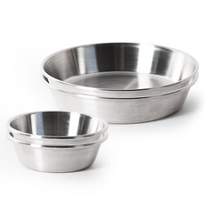 The Nine 304不鏽鋼盤 1號 + 5號 套組, 銀色, 2套