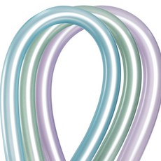 Sempertex 絲綢 260S, 北極藍, 清涼薄荷, 淺紫水晶, 30個