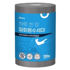 오프라이스 하루 한 장 일회용 수세미, 단품, 120개입, 1개