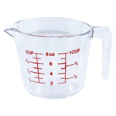 아뻬티 PC 계량컵, 혼합색상, 250ml, 1개