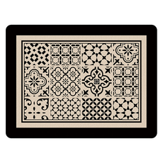 精美咖啡機科技布墊, 1個, 西西里 A款, 50 x 60 cm