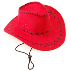 牛仔帽, 1個, 紅色