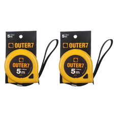 OUTER7 尺/公分兩用捲尺, 2個