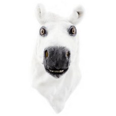 스투피드 입이 움직이는 동물가면, 백마, 1개