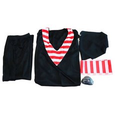 男性用加勒比海盜角色扮演萬聖節服裝