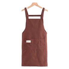 Bluecozy 廚房圍裙 吊帶款, 1個, 棕色