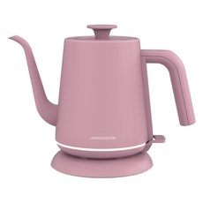 JENNIFEROOM 情境燈電熱手沖壺 粉紅色 0.8L, JRK-KT0801PK
