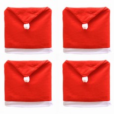 Modernat 聖誕老人帽椅套, 4個, 混合色