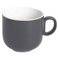 MUA 陶瓷圓形馬克杯 M 400ml, 炭灰色, 1個