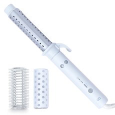 오아 오토셋 웨이브 뿌리 볼륨 프리볼트 봉고데기, 화이트, OHA-029BL