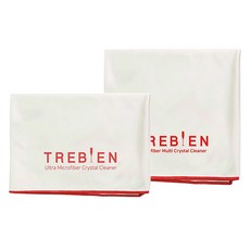 TREBIEN 超細纖維紅酒杯及廚房毛巾多功能清潔布 象牙白套組, 1套