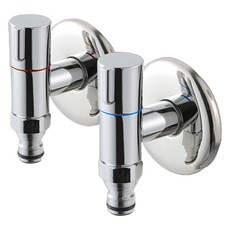 韓國 BK 一鍵式洗衣閥門 熱水 + 冷水組合, 1套