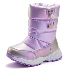 bimbobimba 兒童閃亮加墊冬季靴子