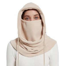 핫데이썸 高爾夫防寒口罩 頸圍, 米色, 1個