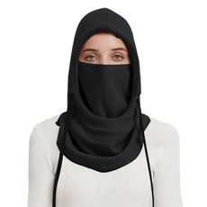 핫데이썸 高爾夫防寒口罩 頸圍, 黑色, 1個