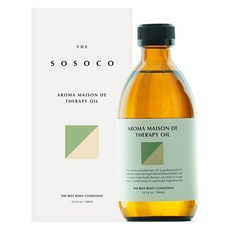 Sosoco Aroma Maison De乾性肌適用按摩身體油, 300ml, 1個