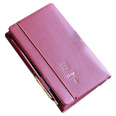 PLEPIC Twin 商務筆記本, 勃根地酒紅, 1個