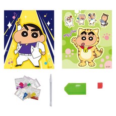 아이러브페인팅 짱구 보석십자수 DIY CUBIC PAINTING, 짱구의 코스튬, 1개