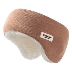 Winnerless防寒耳罩男女通用耳罩髮帶, 棕色