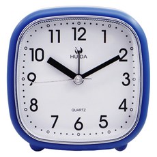 탑피아 편안한 탁상시계 7064 스퀘어, 블루