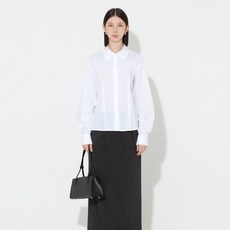 LowTide [HAGO HAUS] 女款棉質打褶襯衫