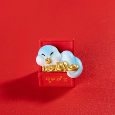 홈플로우 푸른뱀의 해 마스코트 미니어쳐 피규어 장식품, 04