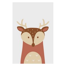 Momofix Painting DIY 數字油畫 10 x 15 cm, A30 鹿, 1個