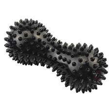 Hudaon 花生腳底按摩指壓球, 黑色, 1個