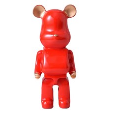 熊熊玩具陶瓷小熊存錢筒, 紅色, 1個