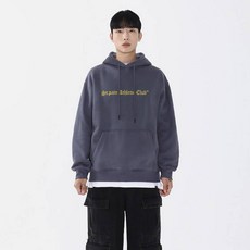 세인트페인 남녀공용 SP 애슬레틱 기모 오버핏 후드