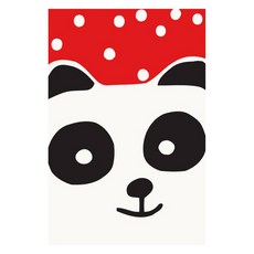 모모픽스페인팅 DIY 명화그리기 10 x 15 cm, A03 레드 팬더, 1개