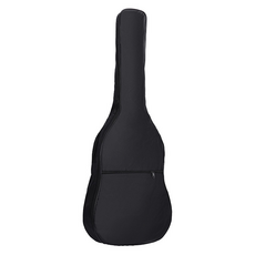 Topia 簡易吉他保護套 Plus 棉布袋 全黑 41吋, 1個