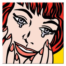 Momofix Painting DIY數字油畫組 40 x 40 cm, E01 幸福的眼淚