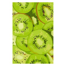 Momofix Painting DIY 數字油畫 10 x 15 cm, A13 奇異果, 1個