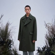 Lord John Grey 男士 park 羊毛雙排扣大衣