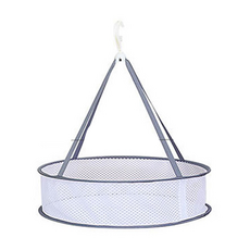 可折疊 毛衣 衣物透氣曬衣籃/晾衣籃/曬衣網, 白色 + 灰色