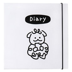 [LUCALAB] Muyang 硬殼萬年曆手帳, 白色, 1個