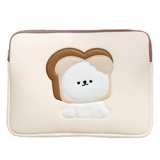 Winiz 狗狗角色筆電包 WZFLP255-W15, 白色, 1個