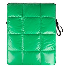 위니즈 패딩 노트북 파우치 케이스 WZFLP265-GN15, 그린, 1개