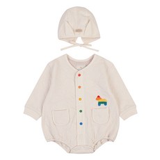 ETTOI 嬰兒 Vanel 莫代爾三重連身衣套裝 + 購物袋