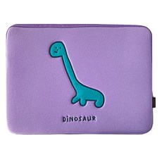 Winniz 可愛恐龍角色筆電包 保護套 WZFLP271-PP15, 紫色, 1個
