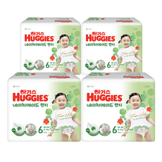 HUGGIES 好奇 Nature Made褲型尿布, 第6階段, 116片
