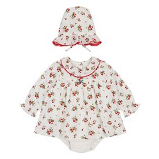 ETTOI 嬰兒 Ayla 棉質連身衣套裝 + 購物袋