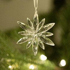 RYMD 聖誕樹裝飾品冰花3p, 4個, 透明