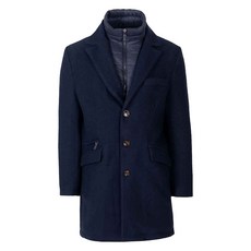 Gimos 男款布料大衣 可拆式門襟